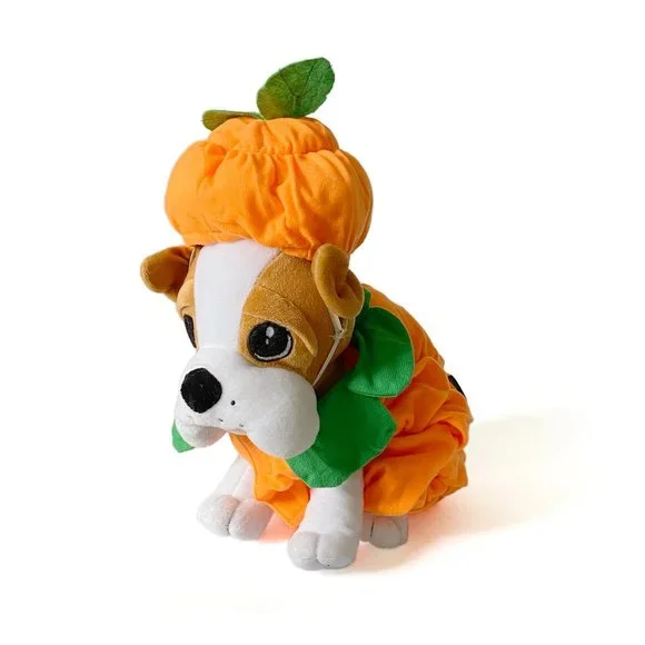 NWT Jack-O-Lantern Pumpkin Halloween Costume for Small Dogs - Picture 1 of 3